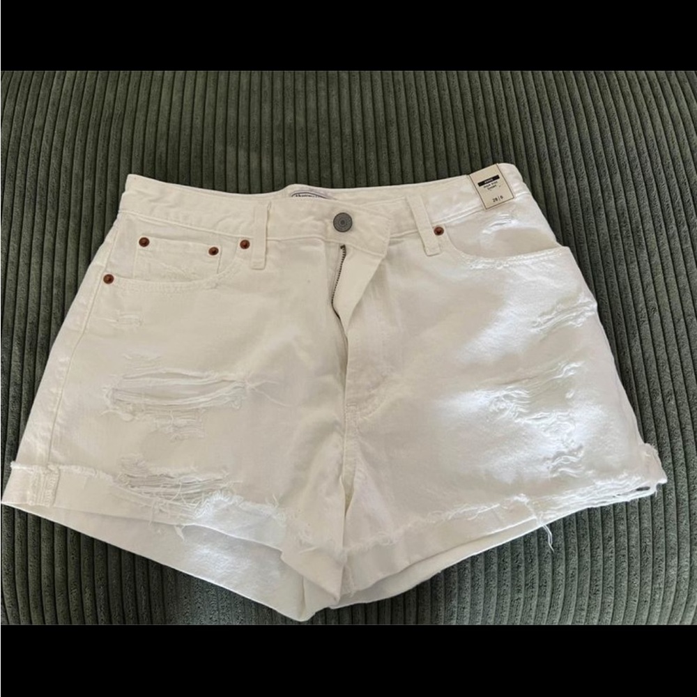Abercrombie & Fitch Annie High Rise Shorts Size 6